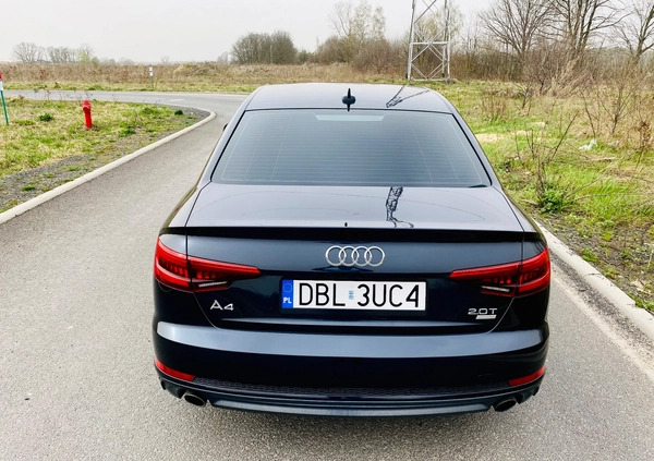 Audi A4 cena 78500 przebieg: 151000, rok produkcji 2017 z Bolesławiec małe 301
